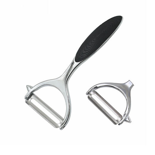 【自营】好司净Houseking  多功能削皮刀    不锈钢削皮器削皮刀 （平口款/锯齿款) 商品图3