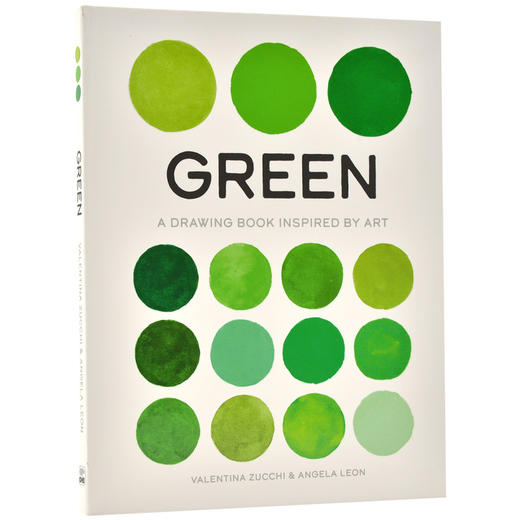 绿色:图画启发艺术 英文原版 Green : A Drawing Book Inspired by Art 瓦伦蒂娜·祖奇 艺术色彩画集 画册 商品图4