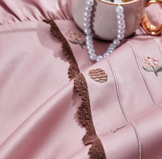 床品四件套 床单被罩套件 床上用品 拉菲花园 商品图5