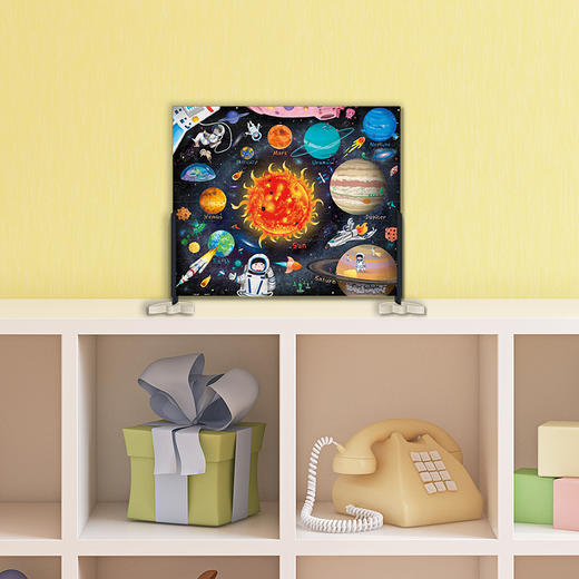 【折扣商品 不退不换】120片 儿童拼图 塑料拼图T1053 八大行星 商品图1