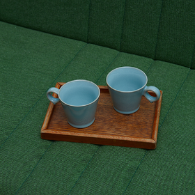 喜多俊之 · 汝瓷天青色水杯咖啡杯（顺丰发货）