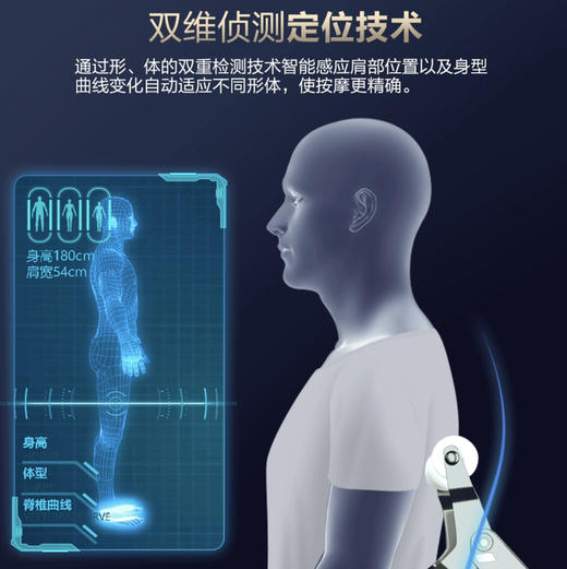 海尔（Haier）按摩椅 H6-101Y蓝色 商品图5