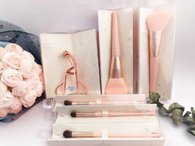 KISSEED桃之夭夭散粉腮红修容眼影刷初学者刷子散粉刷腮红刷眼影刷粉底刷动物毛彩妆工具