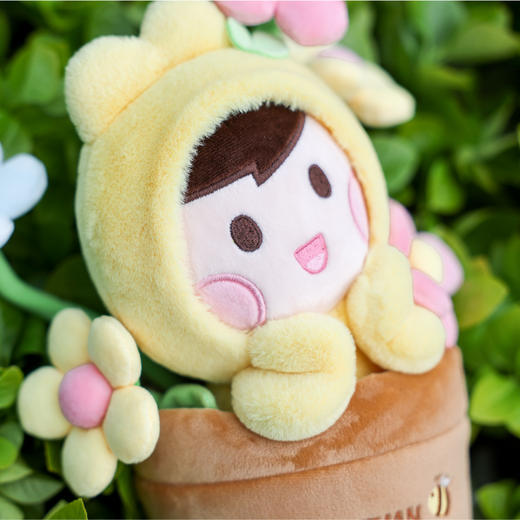 花盆小团毛绒公仔 商品图3