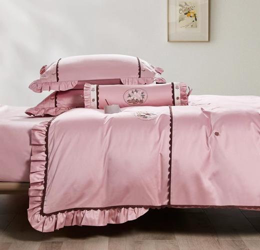 床品四件套 床单被罩套件 床上用品 拉菲花园 商品图6