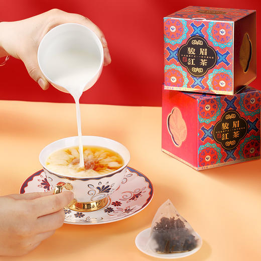 正山堂骏眉中国 中式骏眉红茶 茶包小袋装便携盒装30g 商品图2