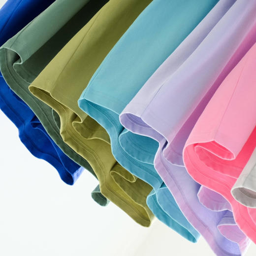 男女情侣款索罗纳凉感科技面料短袖T恤（17色） 商品图10