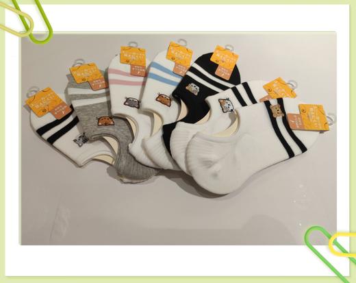 天空之城-tutuanna 船袜99元3双 款式随机（均码） 商品图1