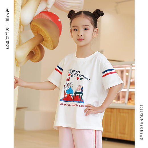【14个爆款合集】龙之涵2022爆款短袖T恤大合集 设计师上榜款 全棉 商品图4