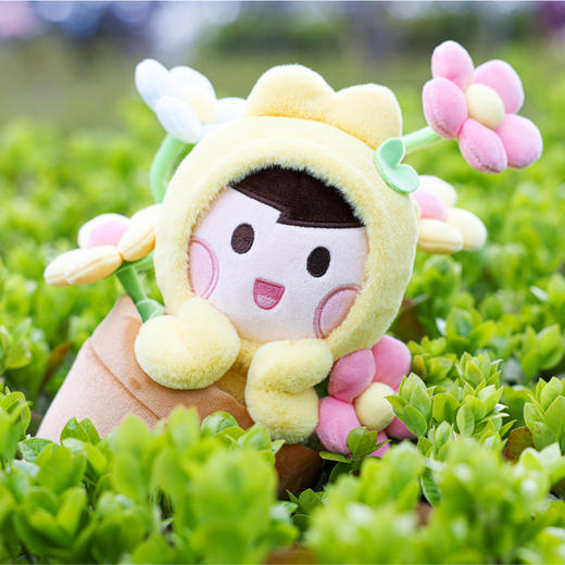 花盆小团毛绒公仔 商品图4