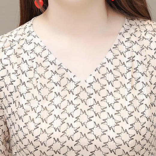 QYM-ZXG-G3077-Y夏季新款中长裙时尚女装A字裙 商品图4