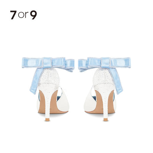 真丝带银边蝴蝶结尾夹 商品图2