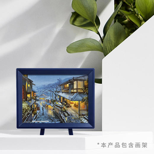 150片 迷你平面拼图 塑料拼图P1233 Evgeny Lushpin-漫步雨中古都 商品图2
