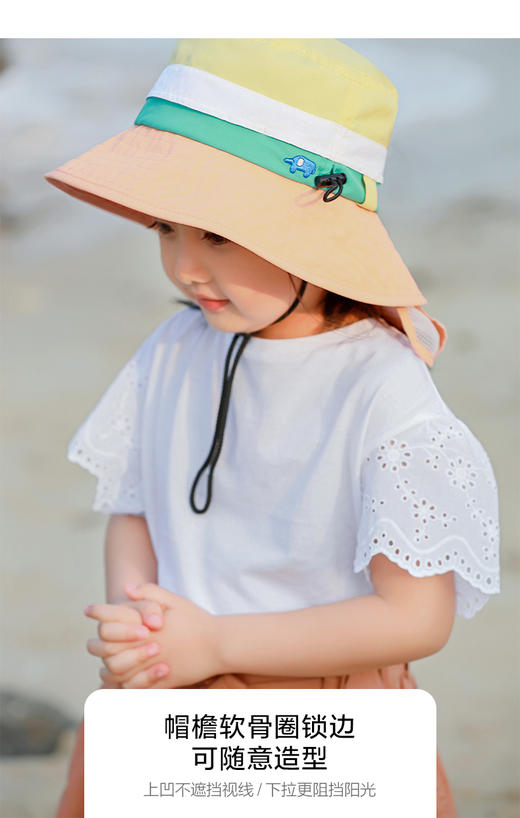 shukiku儿童防晒帽 商品图4