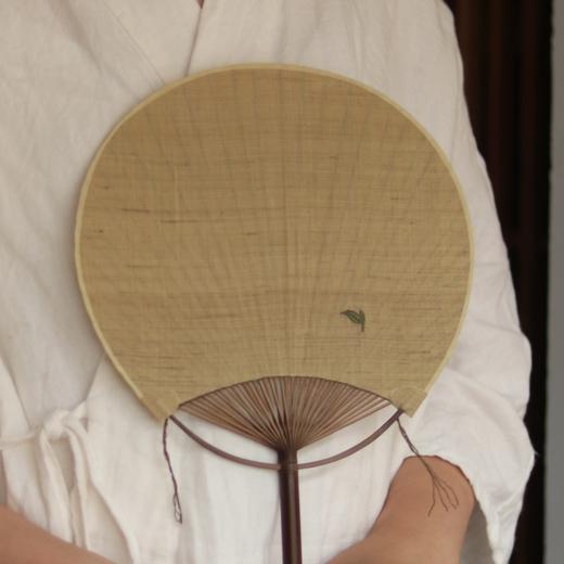 槐夏风清 夏布团扇 多款扇形/颜色可选（景德镇圆通发货） 商品图5