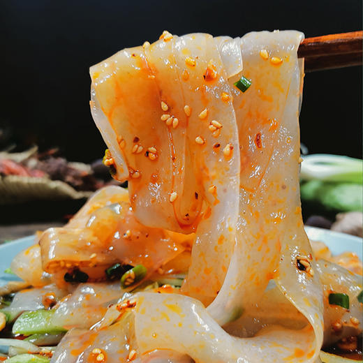 春日享瘦# 【成都·魔芋凉皮】四川小吃 低卡低热量 即拌即食 口袋凉皮 方便美味 268g/袋*5袋装 商品图2