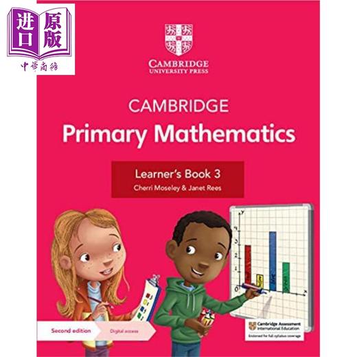 【中商原版】Cambridge Primary Mathematics 正版剑桥小学数学课程三年级套装 学生书+练习册配线上资源 英文原版进口教材 商品图1