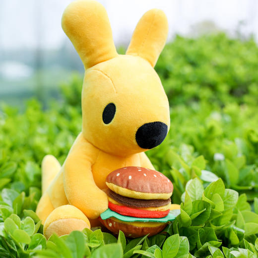 汉堡袋鼠毛绒公仔 商品图4