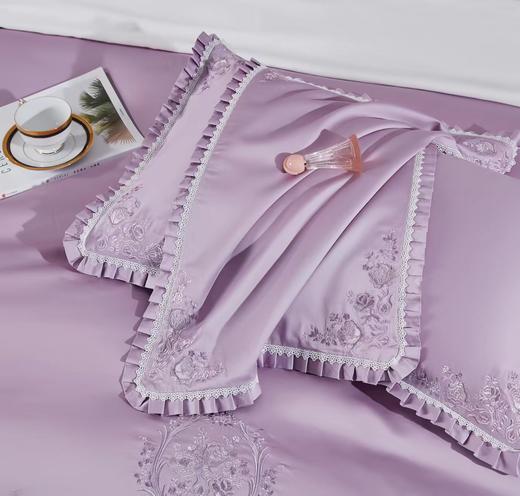 床品四件套 床单被罩套件 床上用品 玫瑰甜茶 商品图8