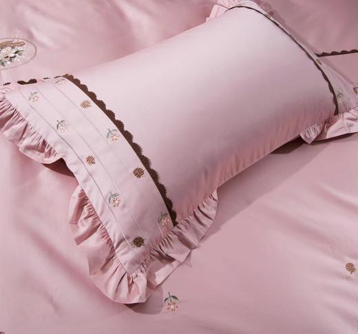 床品四件套 床单被罩套件 床上用品 拉菲花园 商品图8
