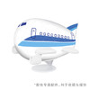 80片 飞机塑料拼图E5186 蓝天航空 商品缩略图0