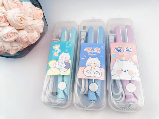 夹板卷发棒发棒电夹板刘海直发器学生女拉直板卷发棒两用不伤发熨板 商品图3