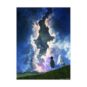 【折扣商品 不退不换】1200片 平面拼图 塑料拼图H2143 星空梦画