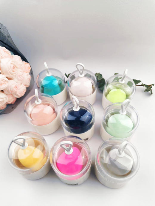 KISSEED美妆蛋珂斯蒂美妆蛋不吃粉海绵推荐斜切粉扑架子软细腻超软彩妆V切葫芦水滴 商品图4