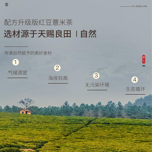 福东海 红豆薏米茯苓茶200克/盒 商品图7