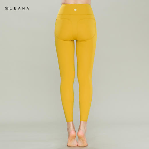 LEANA高腰收腹提臀瑜伽裤户外健身运动紧身速干透气九分裤LN3626 商品图2