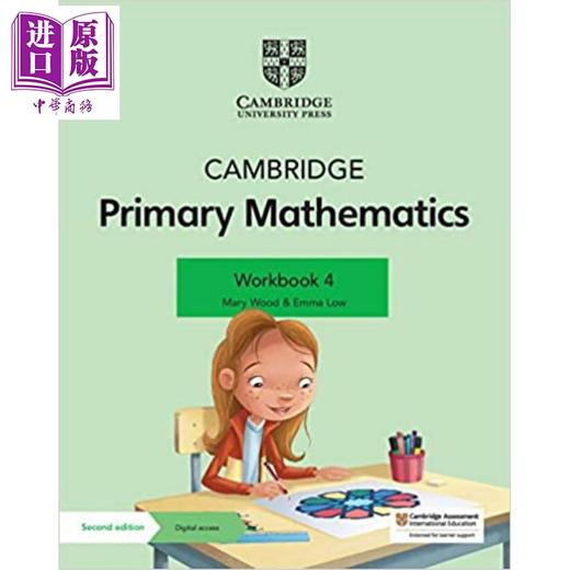 预售 【中商原版】Cambridge Primary Mathematics 正版剑桥小学数学课程四年级套装 学生书+练习册配线上资源 英文原版进口教材 商品图2