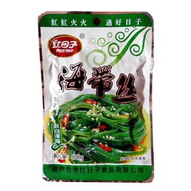 【1.5元/袋】红日子红油海带丝80g（0200255）
