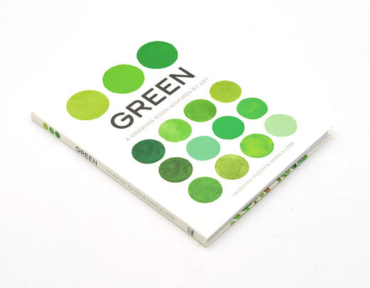 绿色:图画启发艺术 英文原版 Green : A Drawing Book Inspired by Art 瓦伦蒂娜·祖奇 艺术色彩画集 画册 商品图1