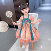 汉服短袖小女孩襦裙，超仙古装连衣裙PJX-M05 商品缩略图1
