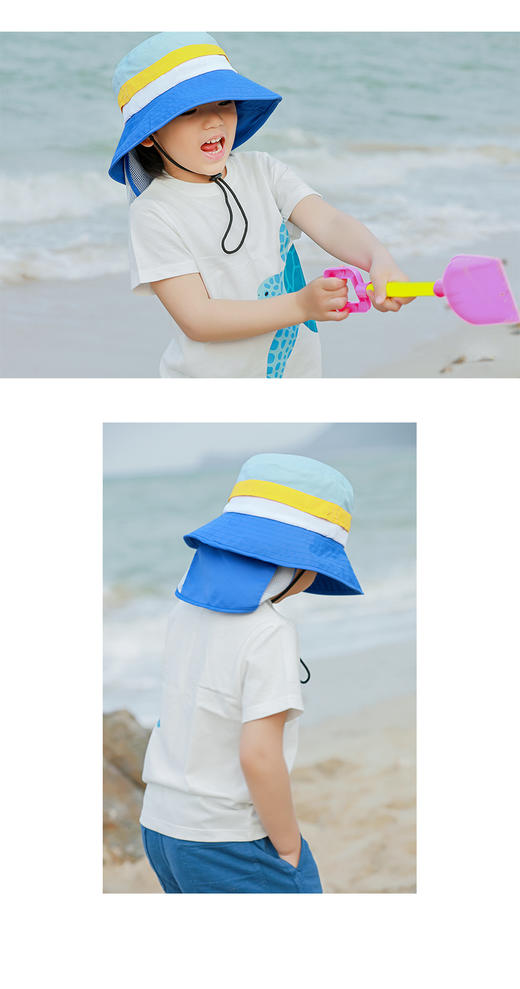 shukiku儿童防晒帽 商品图6