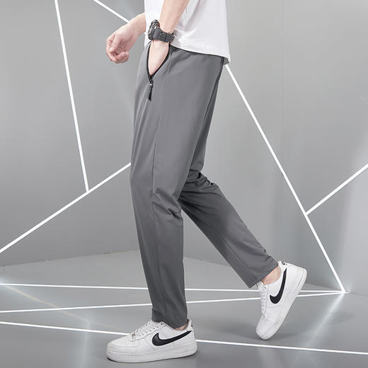 【会降温的“空调裤”】SKAH速干空调冰丝裤  凉感科技冰丝面料  吸湿速干 不闷汗不黏腻  肌肤时刻干爽舒适 解放夏日闷热感 商品图3