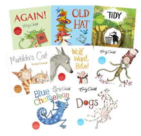 格林威奖作家 Emily Gravett 8册礼袋套装合售 英文原版 旧帽子 Old Hat 埃米莉 格雷维特 睡前故事绘本