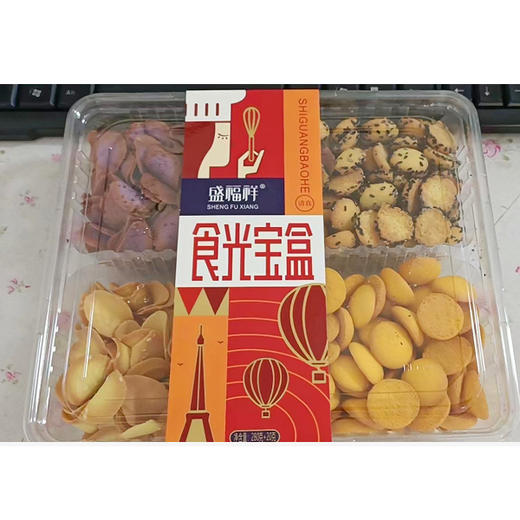 【9.9元/盒】盛福祥鸡蛋煎卷280g+20g 商品图0
