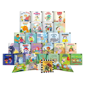 【宝莉爹推荐】Scholastic学乐故事套装30册 点读版 My First Story Set 赠鹅妈妈 低幼亲子共读启蒙故事绘本套装 英文原版 3-6岁