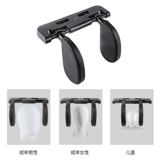 【保护颈椎，舒适出行】收放自如汽车颈枕靠枕护颈枕汽车用品抱枕腰靠套装记忆绵儿童睡觉头枕sh 商品图2
