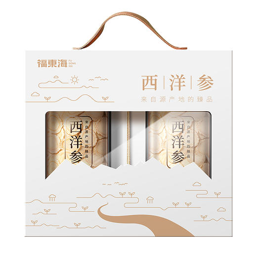 福东海 西洋参切片100克（50*2）1.2cm-1.4cm大片 精挑无黑片花旗参含片 送礼佳品 商品图5