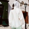 【直发】芬狄诗新款宽松珠光色潮感防晒服女弧形帽檐SPF40防晒衣FA00042 商品缩略图1
