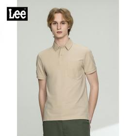 Lee21春夏商场同款男式翻领短袖T恤L447864CJ97W