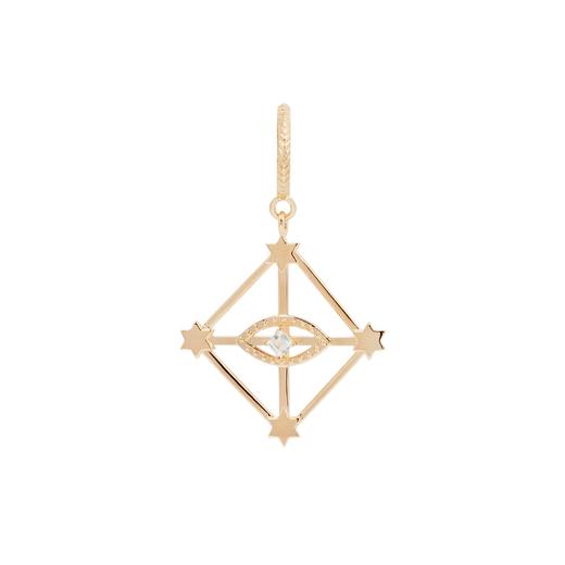 北京仓｜Studio Grun-Eye-托帕石 吊坠［美国设计师］ 商品图0