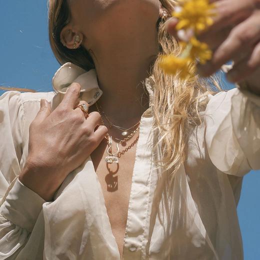 北京仓｜Studio Grun-Woven-U形 项链［美国设计师］ 商品图4