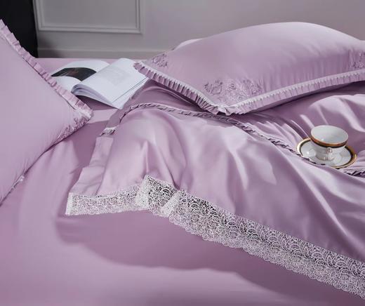 床品四件套 床单被罩套件 床上用品 玫瑰甜茶 商品图4