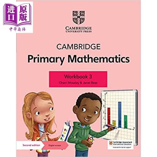 【中商原版】Cambridge Primary Mathematics 正版剑桥小学数学课程三年级套装 学生书+练习册配线上资源 英文原版进口教材 商品图2