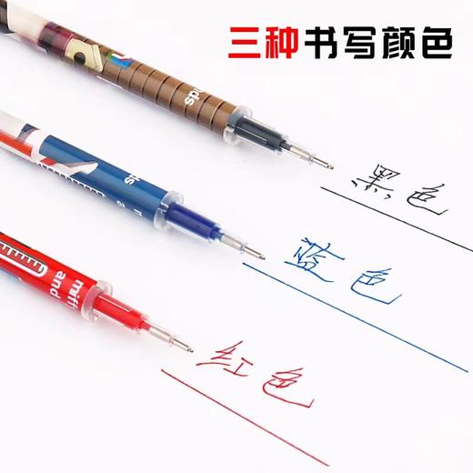 晨光文具米菲系列mf2907中性笔芯替芯全针管0.38mm黑色蓝色红色学生水笔替芯 1支 商品图2