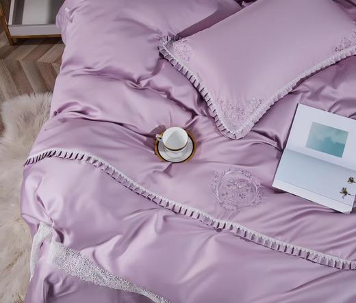 床品四件套 床单被罩套件 床上用品 玫瑰甜茶 商品图6