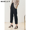 NEELLY纳俪商场同款西装裤女夏季新款百搭休闲裤薄款垂感直筒裤潮N22042H01056 商品缩略图0